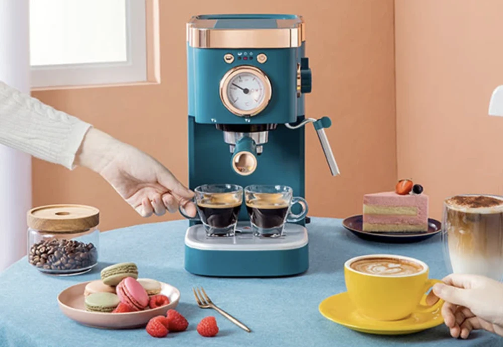 coffee maker espresso with grinder